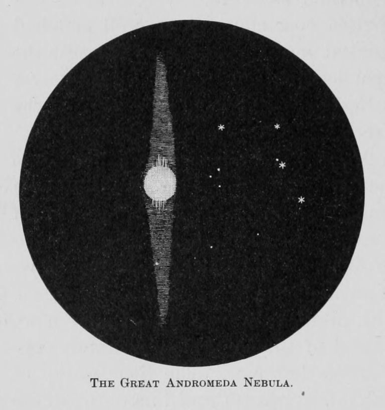 The Great Andromeda Nebula.