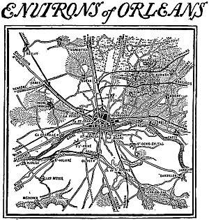 Environs of Orleans (Map)
