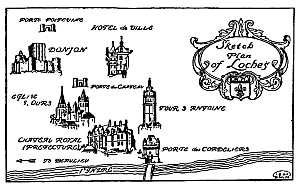 Sketch Plan of Loches