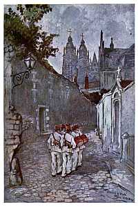 Scene in the Quartier de la Cathédrale, Tours