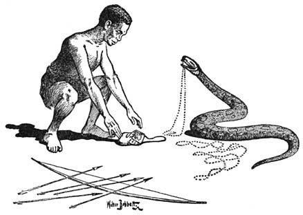 Neeoka filled the bag with chains of gold and silver.