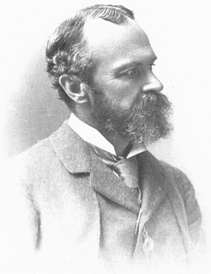 William James  From a photograph taken about 1895