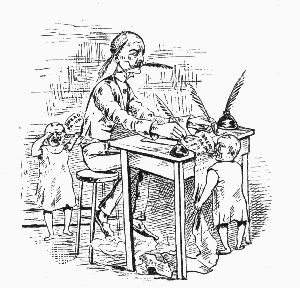 THE AUTHOR after he became stove-up—financially, as well as otherwise.