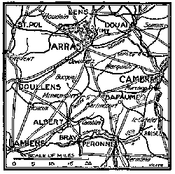 DETAIL MAP OF THE STRUGGLE FOR ARRAS