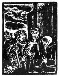 [Russian Cartoons] The Bolsheviki as Art Collectors —From Novi Satirikon, Petrograd.