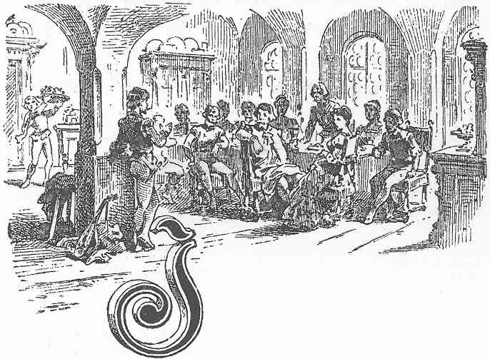 Auftritt des fahrenden Sängers