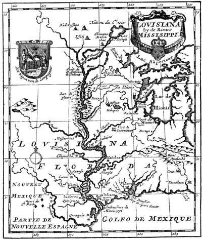 Speculative Map of Louisiana.