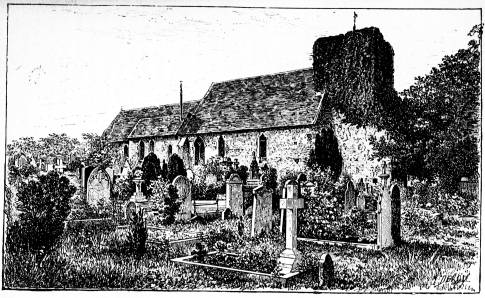 L'église Saint-Martin, à Cantorbéry, fondée par saint Augustin.