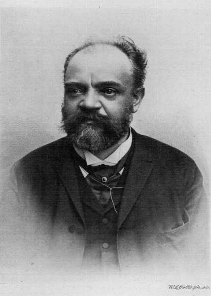 Antonin Dvořák, from a photograph by Duras.