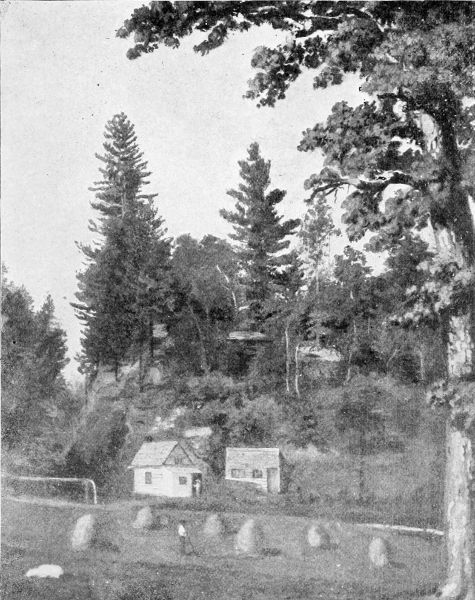 FIRST HOME OF THE DURWARD FAMILY AT THE GLEN