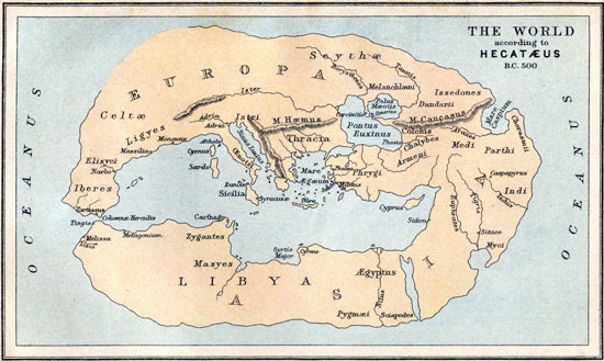 The World according to Hecataeus