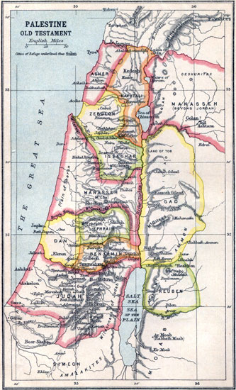 Palestine, Old Testament