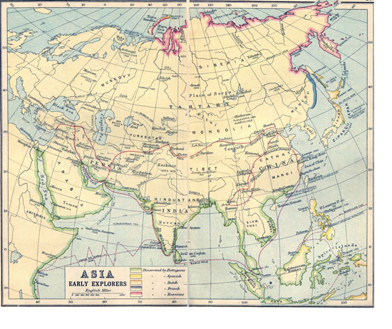 Asia Early Explorers