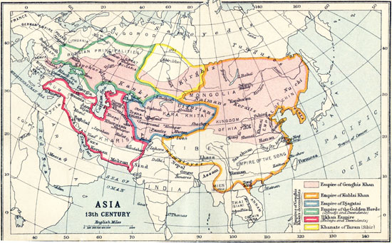 Asia 13th Century