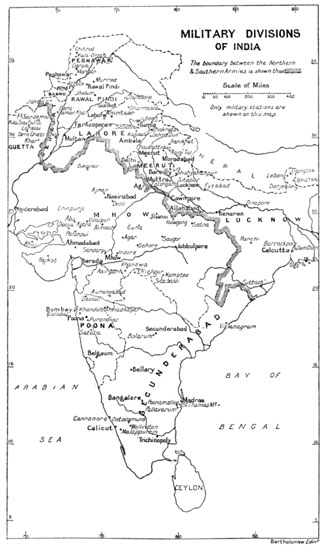 Military Divisions of India
