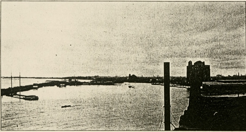 View of Old Erie Canal Basin at Buffalo
