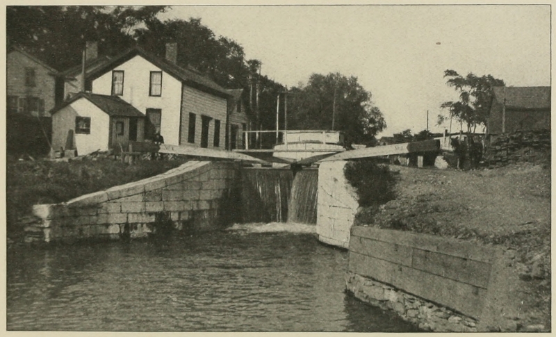 A Canal Lock at Rome, New York, Touching the Site of Fort Stanwix