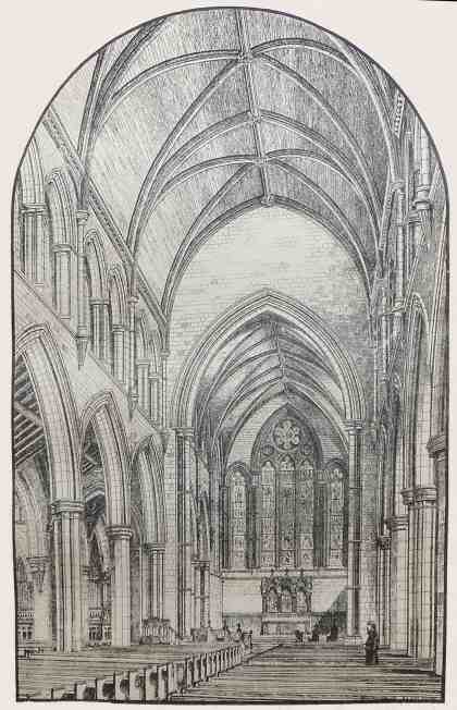 Church of St. Mary Abbotts, Kensington, 1872.  The Venerable Archdeacon Sinclair, Vicar