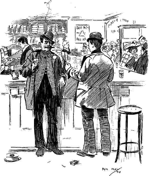 Two Gentlemen in a pub.