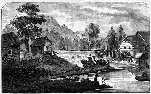TUB MILL AT BARRE FORCE, LITTLE JUNIATA