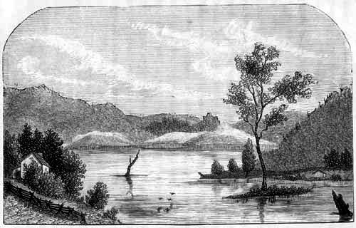 EASTERN RESERVOIR FROM CATFISH TAVERN