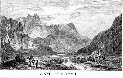 A valley in Oman