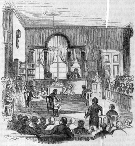 THE COURT ROOM.