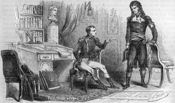 NAPOLEON AND THE VENDEEAN CHIEF.