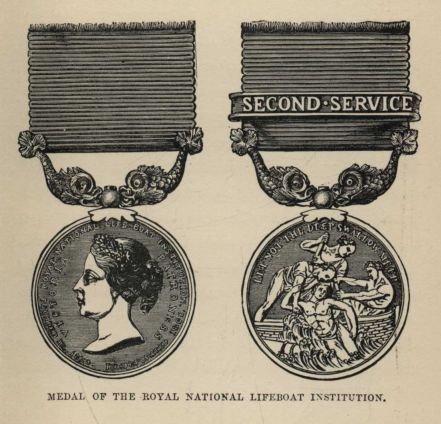 MEDAL OF THE ROYAL NATIONAL LIFEBOAT INSTITUTION.