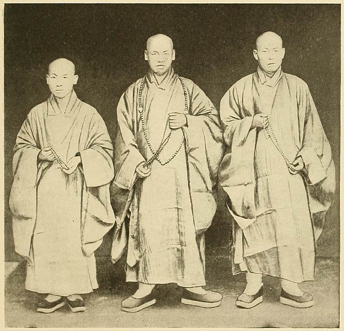 Chinese Merchants on Their Way to the Joss House.