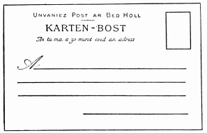 Breton Post-card