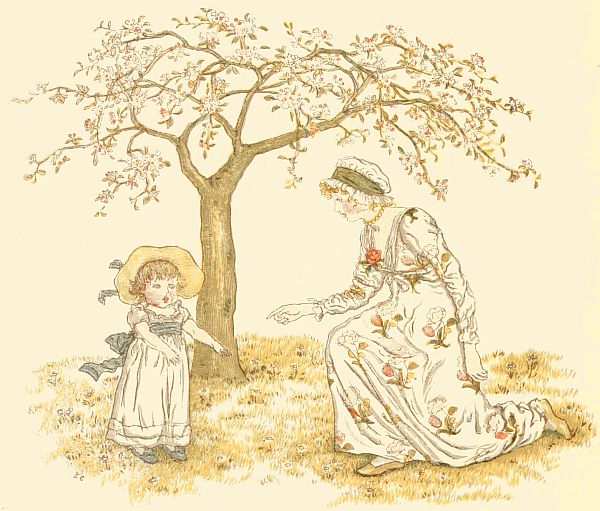 mother and toddler under a tree