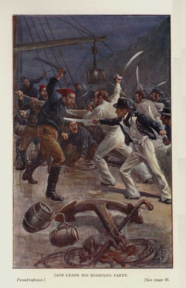 "Surrender, in the king's name!" shouted Jack. *Page* 121