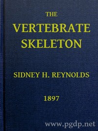 The Vertebrate Skeleton