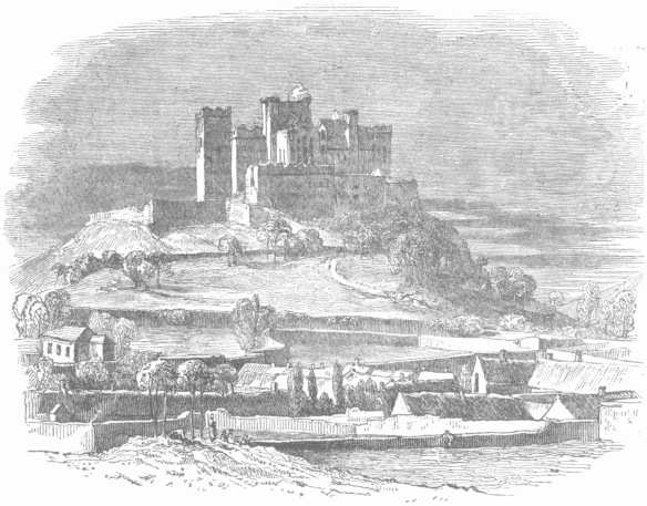THE ROCK OF CASHEL, AS SEEN FROM THE SOUTH.