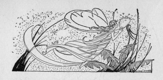 headpiece to The Fairies and the Dandelion