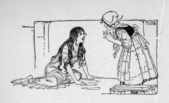 headpiece to Hilda's Mermaid