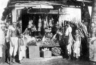 Fruchtladen in Colombo.