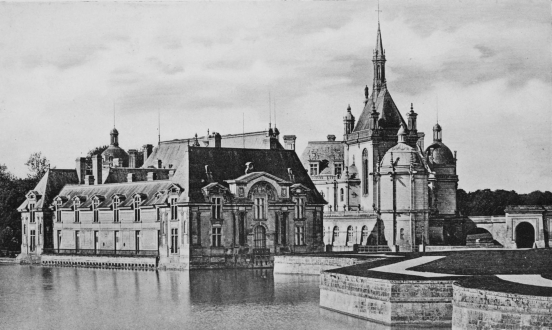Plate III.  THE CHÂTEAU DE CHANTILLY.