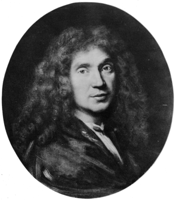 Plate XV.  Photo. Giraudon.  Molière. By Miguard. Musée Condé.