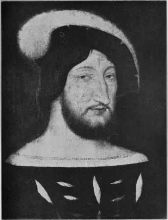 Plate LVI.  FRANCIS I.  Photo Giraudon.  Louvre.  Jean Clouet.