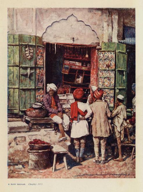 A BUSY BAZAAR. *Chapter XVI*.