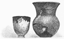 No. 270.   No. 271.  Cups of Electrum and Silver. Found in the Palace, near the Treasure, 270 inside 271.