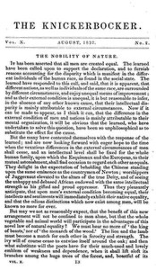 The Knickerbocker, Vol. 10, No. 2, August 1837