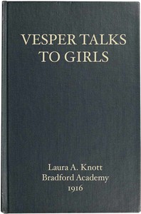 Vesper Talks to Girls