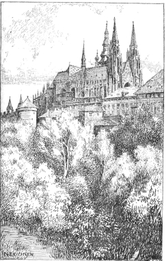 ST. VITUS FROM THE ‘STAG’S DITCH’