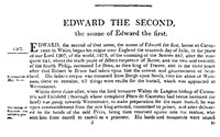 Chronicles of England, Scotland and Ireland (2 of 6): England (10 of 12)
Edward the Second, the Sonne of Edward the First