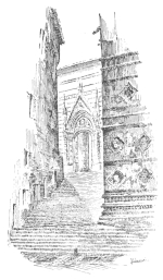 STEPS BESIDE THE BAPTISTERY