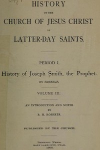 History of the Church of Jesus Christ of Latter-day Saints, Volume 3 (English)