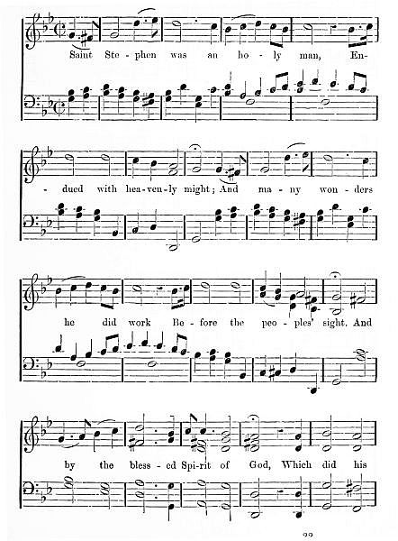 Music: Saint Stephen, page one
